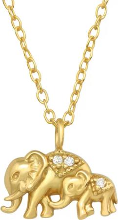 ALEXANDER YORK Kette mit Anhänger ELEFANT