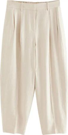 Next Leinenhose Hose mit schmal zulaufendem
