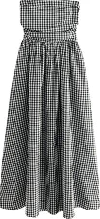 Next Midikleid Bandeau-Midikleid aus Seersucker für