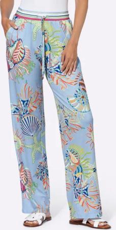 heine Jerseyhose Druckhose Innenbeinlänge ca. 77