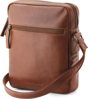 DRAKENSBERG Umhängetasche Cross-Body-Tasche »Carlo« Kastanien-Braun, aus