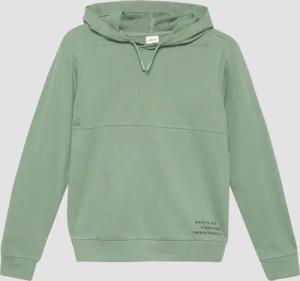 s.Oliver Sweatshirt Kapuzen-Sweatshirt aus Baumwollmix mit