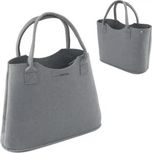 DuneDesign Einkaufskorb 2-in-1 Erweiterbarer Filz Shopper