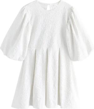 Next Partykleid Festliches Kleid mit Puffärmeln