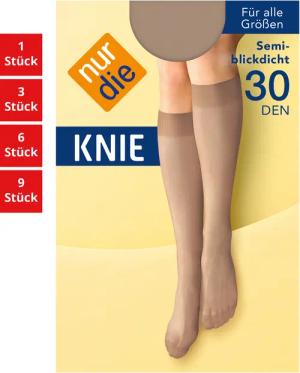 Nur Die Kniestrümpfe 30 DEN Damen