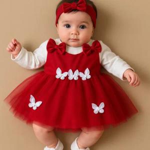 Lorey Medtec Partykleid Mädchen Outfit, 4x