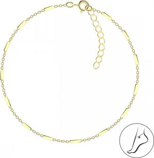 ALEXANDER YORK Fußkette STAB in Gold,