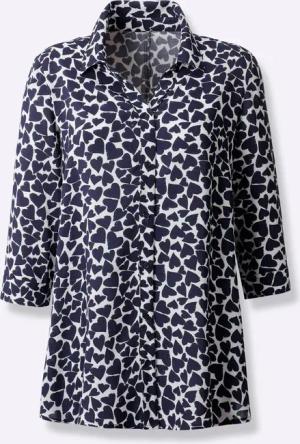 Sieh an! Klassische Bluse Longbluse