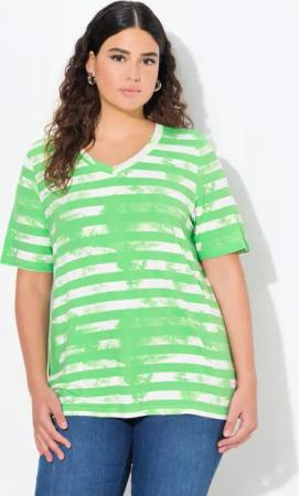 Ulla Popken T-Shirt T-Shirt Streifen Classic