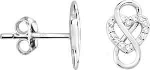 Sofia Milani Paar Ohrstecker Herz, 925