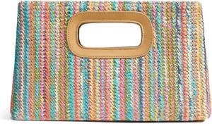 Coonoor Strandtasche Stroh-Clutch für Damen mit