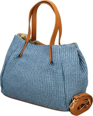 Adel Bags Schultertasche RITA Strohtasche für