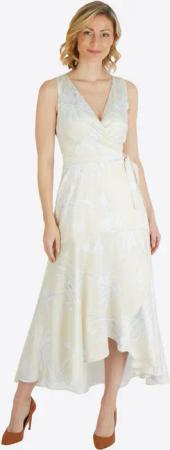 Kleo Abendkleid (1-tlg) fließender Satin im