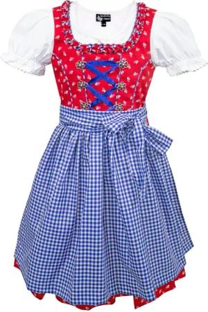 Maddox Dirndl Kinderdirndl 'Zillertal' 3-tlg., Blümchenmuster