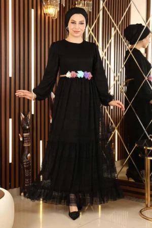 MODAMİHRAM Maxikleid Spitzen Meerjungfrau Kleid