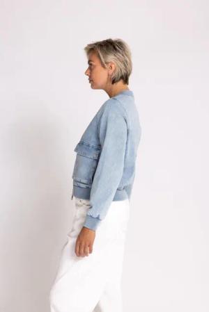 Zhrill Winterjacke ZHJULIE DENIM (0-St)