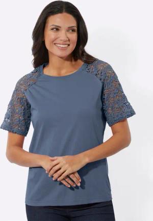Sieh an! T-Shirt Spitzenshirt