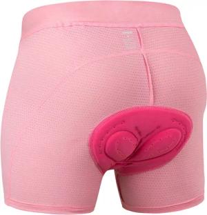 Refttenw Fahrradhose Damen Fahrradunterhose,Radunterhose,mit 3D Sitzpolster,Atmungsaktiv