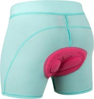 Refttenw Fahrradhose Damen Fahrradunterhose,Radunterhose,mit 3D Sitzpolster,Atmungsaktiv