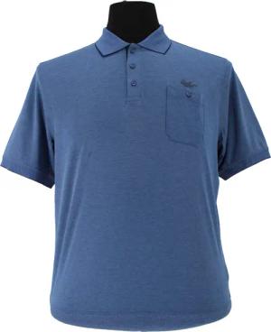 Mode Monte Carlo Poloshirt Polo-Shirt Knopf