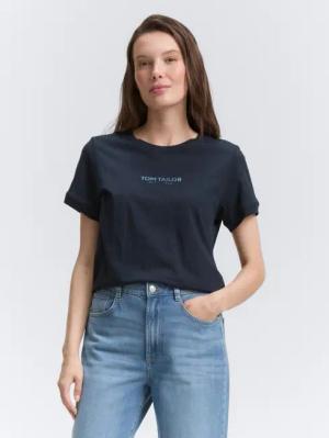 TOM TAILOR T-Shirt T-Shirt mit Logo-Print