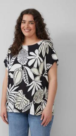 s.Oliver T-Shirt CURVE softer Single-Jersey