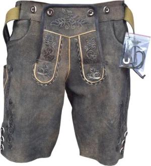 Ramona Lippert Trachtenlederhose Lorenz kurze Trachtenhose