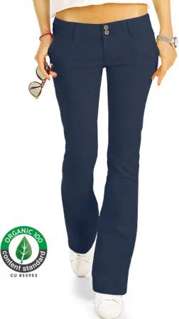 be styled Stoffhose Hüfthosen Damen Bootcut