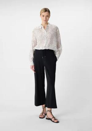 Comma 7/8-Hose Crop-Hose mit Semi Wide
