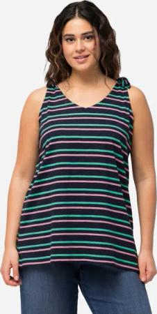 Ulla Popken Longtop Top Ringel A-Linie