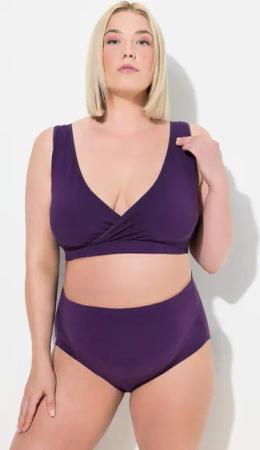 Ulla Popken Bügel-BH Bellieva-Still-Bustier Biobaumwolle GOTS