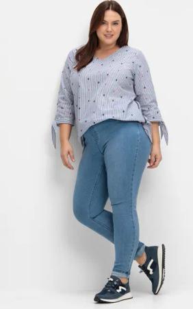 Sheego Bequeme Jeans Jeggings