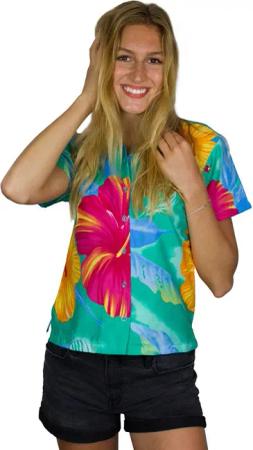 King Kameha Hawaiihemd Big Flower Funky