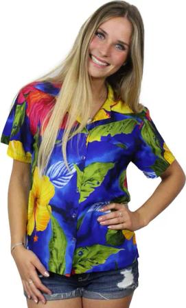 King Kameha Hawaiihemd Big Flower Funky