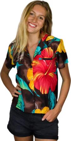King Kameha Hawaiihemd Big Flower Funky
