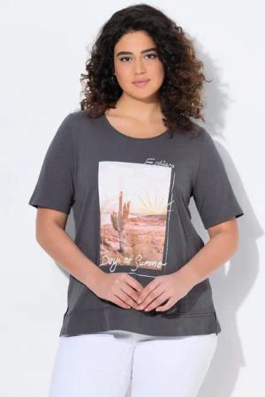 Ulla Popken T-Shirt T-Shirt Kaktus Classic