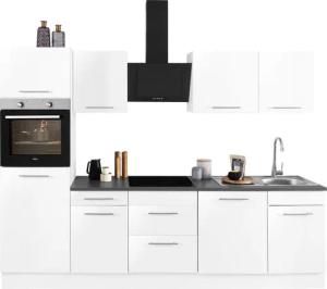 wiho Küchen Küchenzeile "Ela", Breite 280 cm, Soft-Close-Funktion, höhenverstellbare Füße