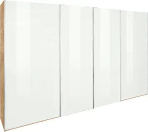 Wimex Schwebetürenschrank "Level by fresh to go", mit Glastüren und Synchronöffnung