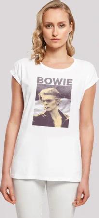 F4NT4STIC T-Shirt "David Bowie Smoking Photograph", Print