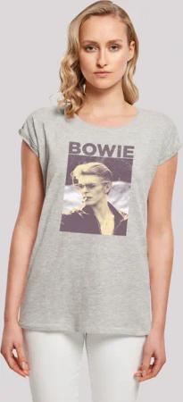 F4NT4STIC T-Shirt "David Bowie Smoking Photograph", Print