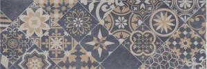 Primaflor-Ideen in Textil Vinyl-Läufer "Küchenläufer VERSAILLE, Made in Belgium", rechteckig, 2,5 mm Höhe, Läufer aus Vinyl, abwischbar, Motiv Fliesenoptik Ornamente, Küche