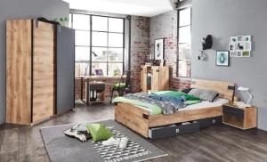 Wimex Schreibtisch "Liverpool, Tisch im coolen Loft Style", mit Kufen aus Metall, 140/70/74 cm