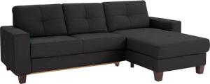 Places of Style Ecksofa "Varese L-Form", wahlweise mit Bettfunktion und Vorziehfunktion
