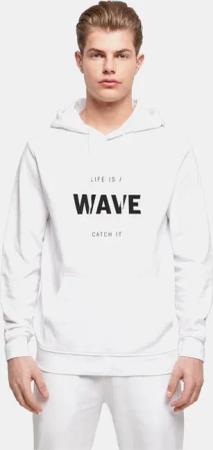 POD Summer - Life is a wave Basic Hoody