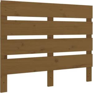 vidaXL Kopfteil Kopfteil Honigbraun 75x3x80 cm