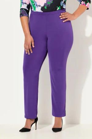 Ulla Popken Schlupfhose Jerseyhose elastischer Bund