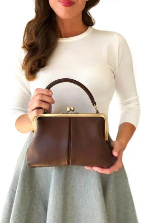 Taschenkinder Handtasche Damen Handtasche Leder "Kleine