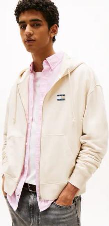 Tommy Jeans Kapuzensweatshirt "TJM CRP NEW CLASSICS ZIP THR", Mit Rundhalsausschnitt