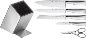 WMF Messerblock "Grand Gourmet", 6 tlg., Messerklingen aus Spezialklingenstahl, Asia Set, Made in Germany