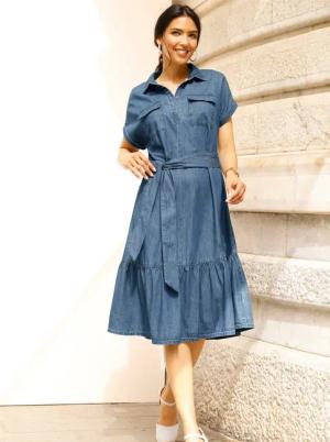 Classic Basics Jeanskleid "Jeans-Kleid"